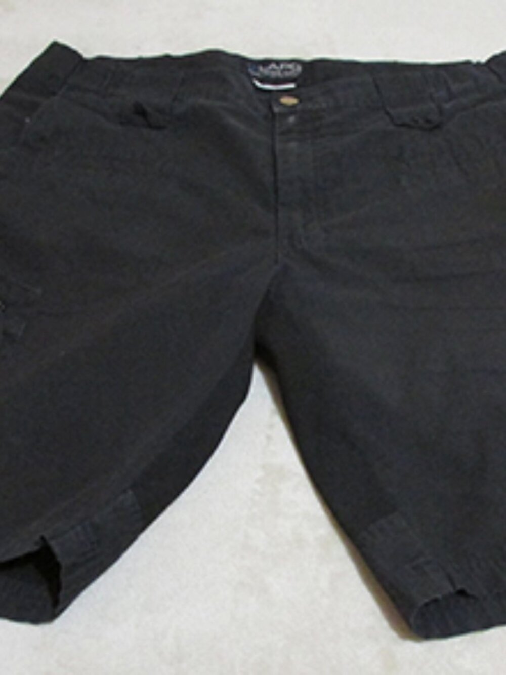 LAPG Men's Tactical Cargo Shorts - Size 38 Black (D)